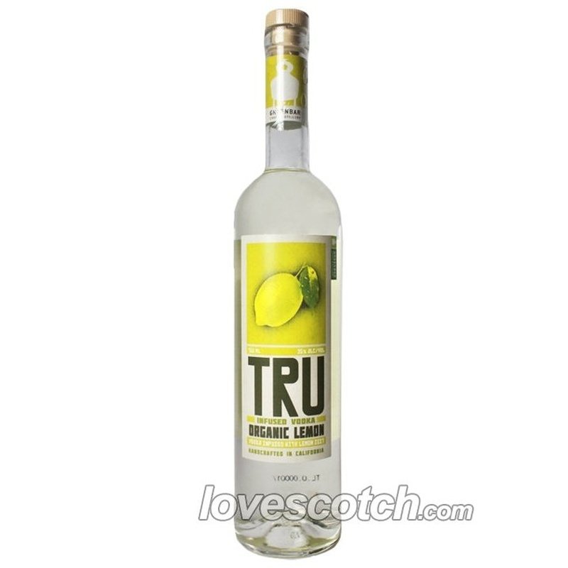 Tru Organic Lemon Vodka - LoveScotch.com