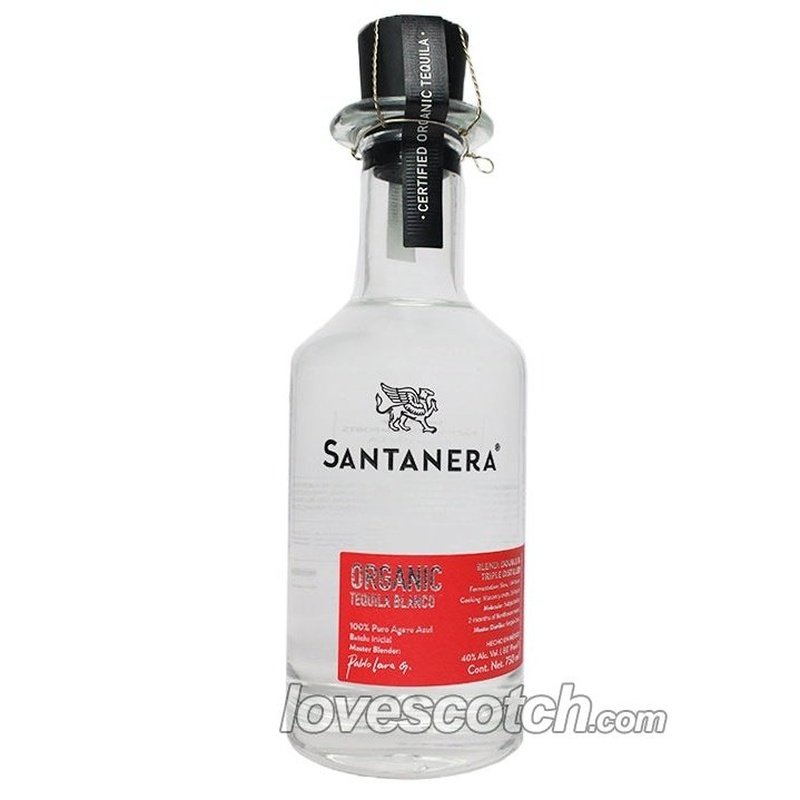 Santanera Organic Blanco Tequila - LoveScotch.com