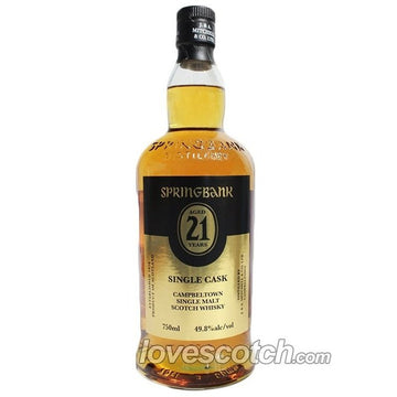 Springbank 21 Year Old Single Cask - LoveScotch.com