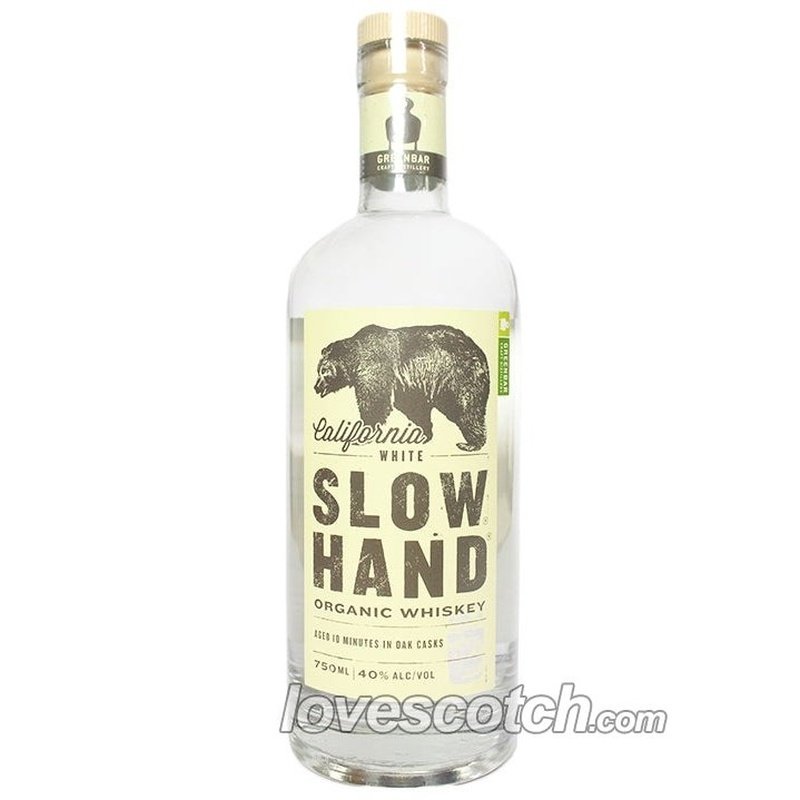 Slow Hand Organic White Whiskey - LoveScotch.com