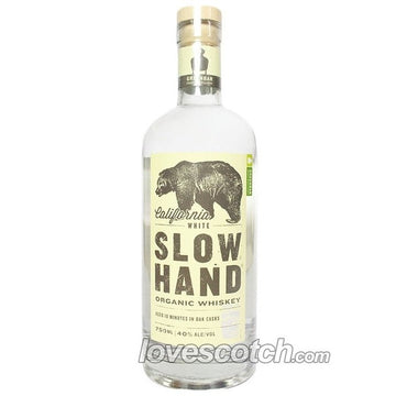 Slow Hand Organic White Whiskey - LoveScotch.com