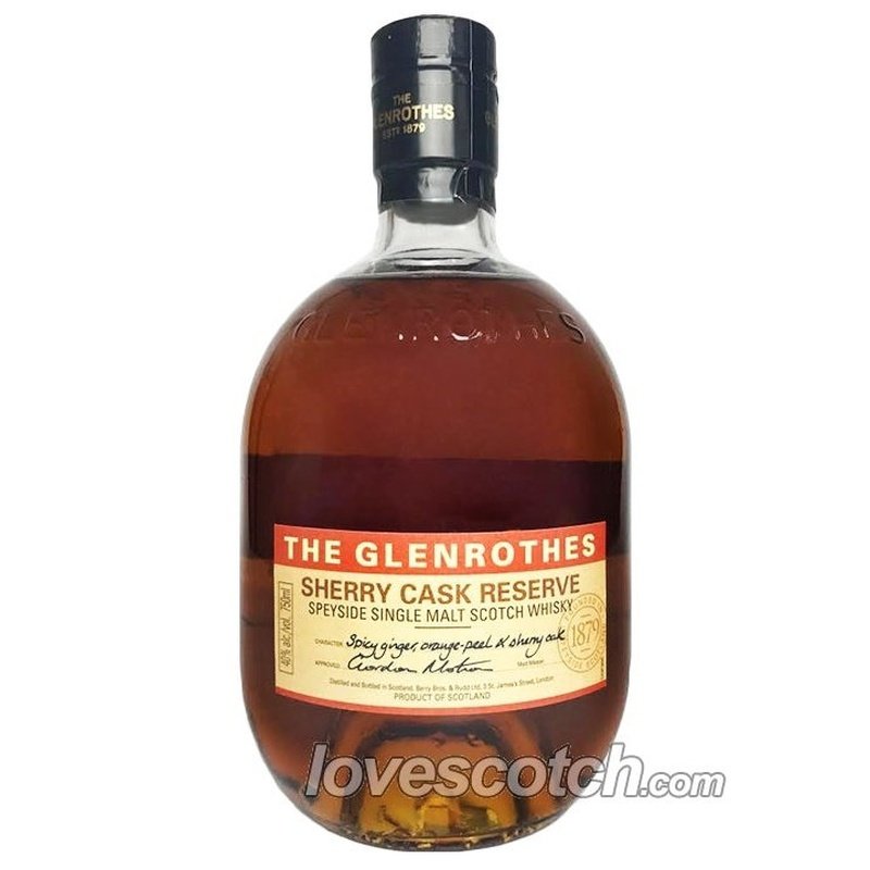 The Glenrothes Sherry Cask Reserve - LoveScotch.com