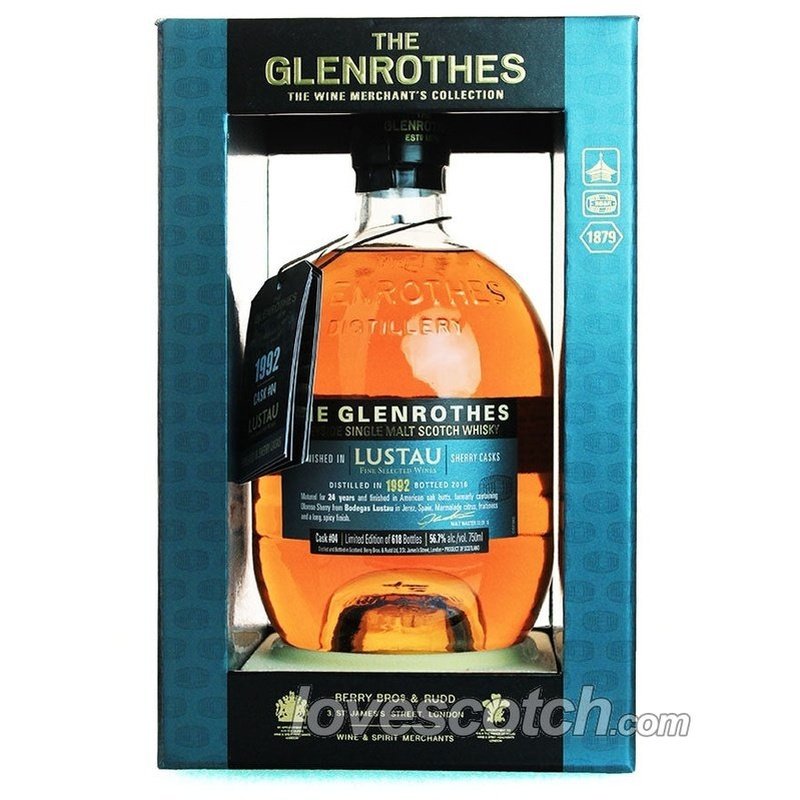The Glenrothes 1992 Lustau Sherry Finish Wine Merchant's Collection - LoveScotch.com