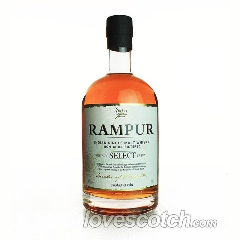 Rampur Indian Single Malt - LoveScotch.com