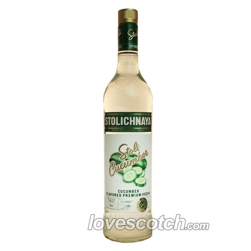 Stolichyana Stoli Cucumber Vodka - LoveScotch.com