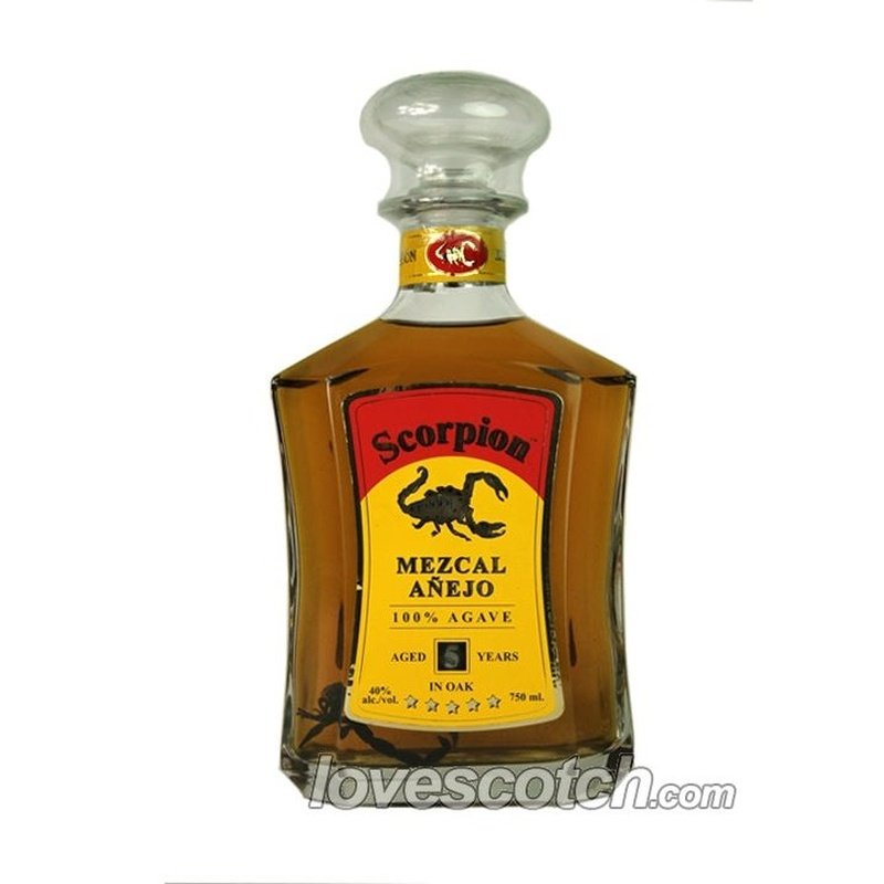 Scorpion Mezcal Anejo 5 Year Old - LoveScotch.com