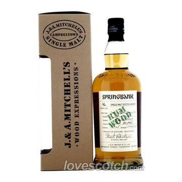 Springbank 16 Year Old Rum Wood - LoveScotch.com