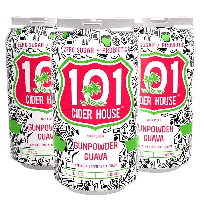 101 Cider House Gunpowder Guava Sour Cider 4-Pack - LoveScotch.com 