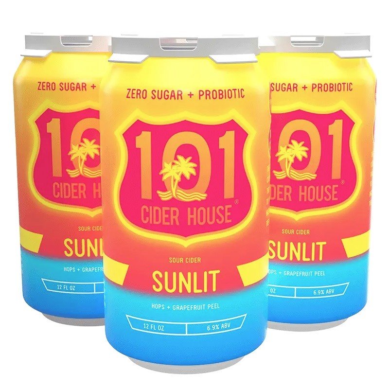 101 Cider House Sunlit Sour Cider 4-Pack - LoveScotch.com 