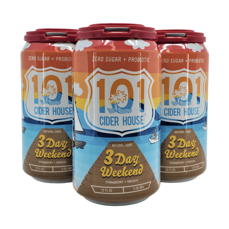 101 Cider House 3 Day Weekend Cider 4-Pack - LoveScotch.com 