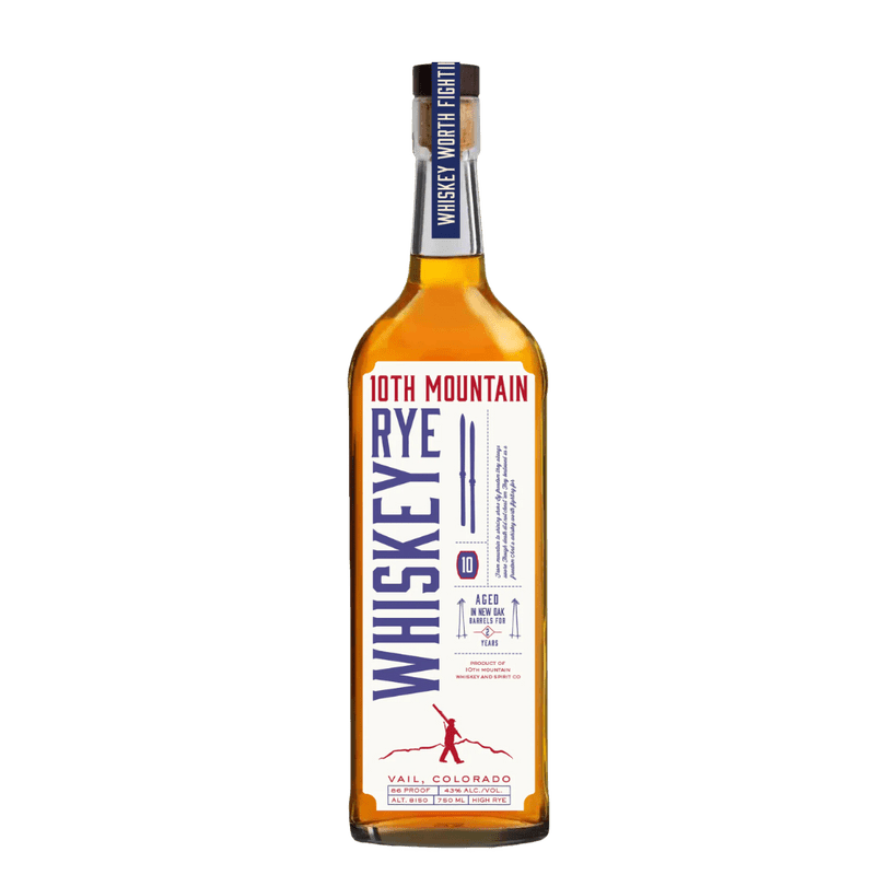 10th Mountain Rye Whiskey - LoveScotch.com