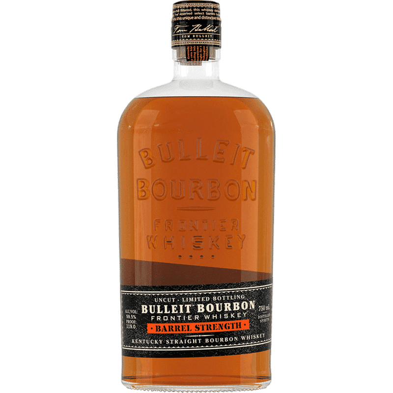 Bulleit Bourbon Barrel Strength Kentucky Straight Bourbon Whiskey - LoveScotch.com 