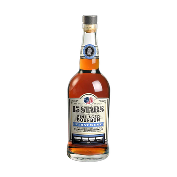 15 Stars First West 7 Year Old Bourbon Whiskey - LoveScotch.com