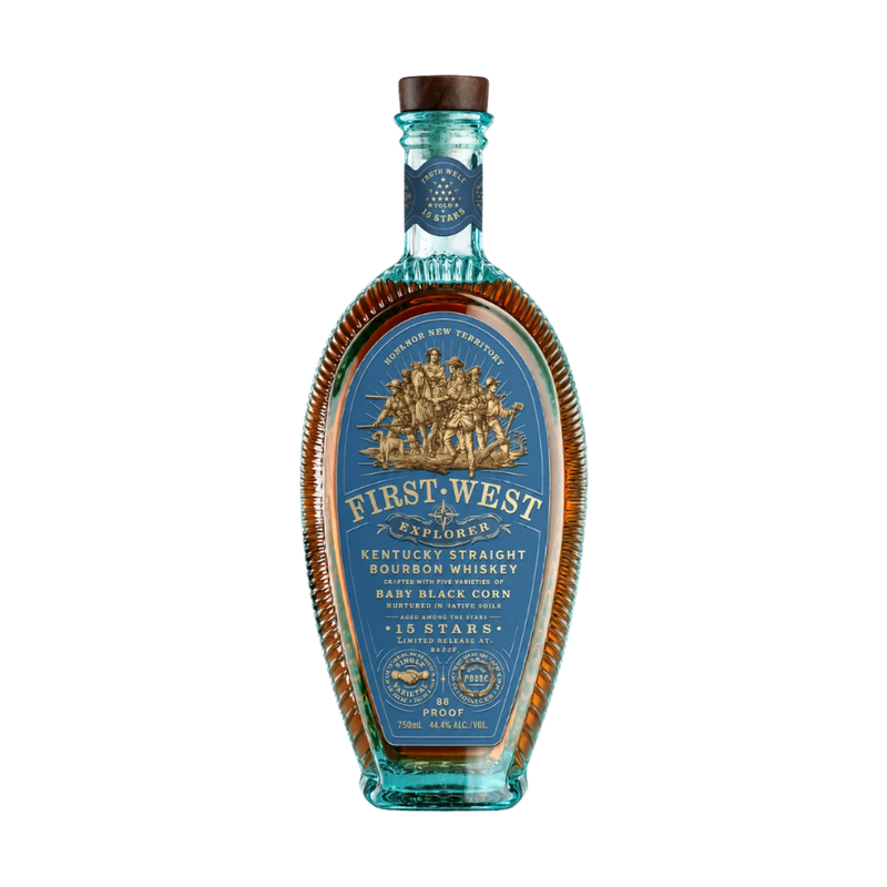 15 Stars First West Explorer Bourbon Whiskey - LoveScotch.com