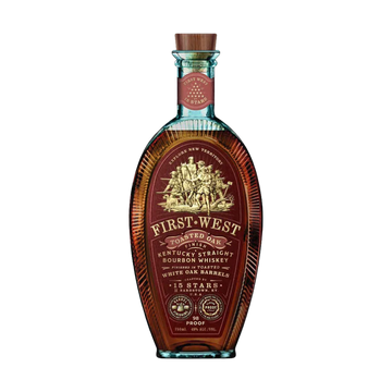 15 Stars First West Toasted Oak Bourbon Whiskey - LoveScotch.com