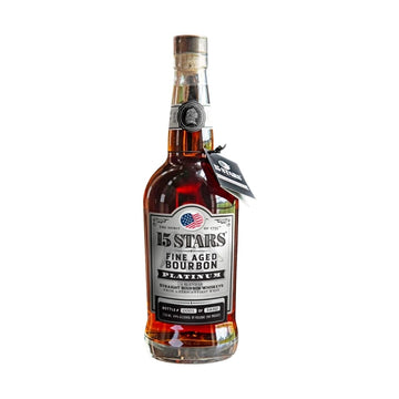 15 Stars Platinum 10 Year Old Straight Bourbon Whiskey - LoveScotch.com