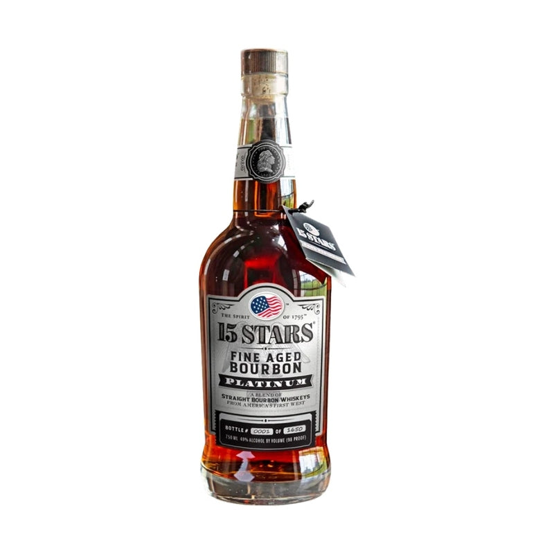 15 Stars Platinum 10 Year Old Straight Bourbon Whiskey - LoveScotch.com