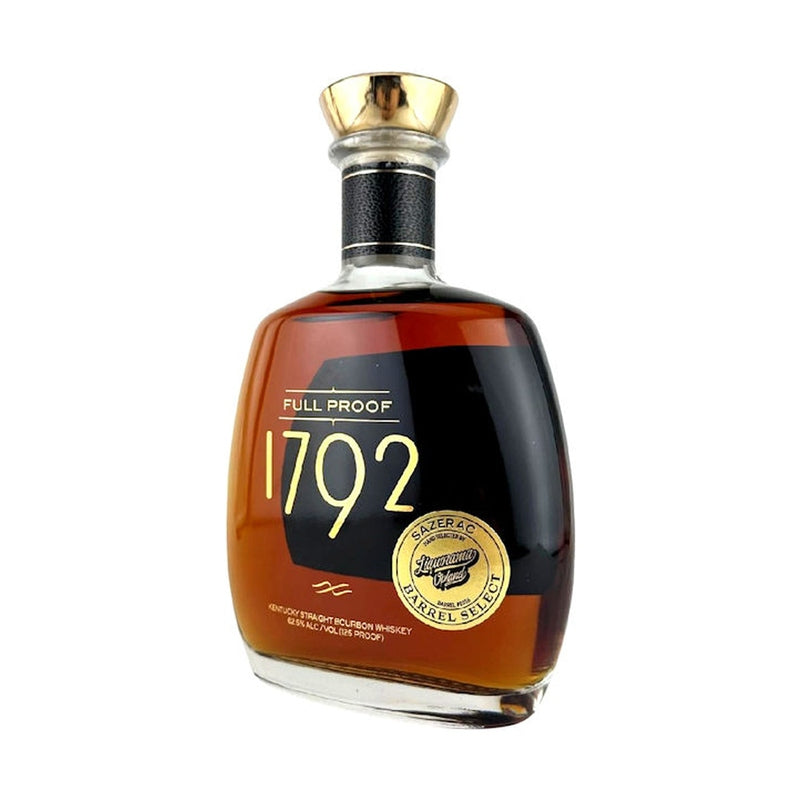 1792 Full Proof Barrel Select Kentucky Straight Bourbon Whiskey bottle
