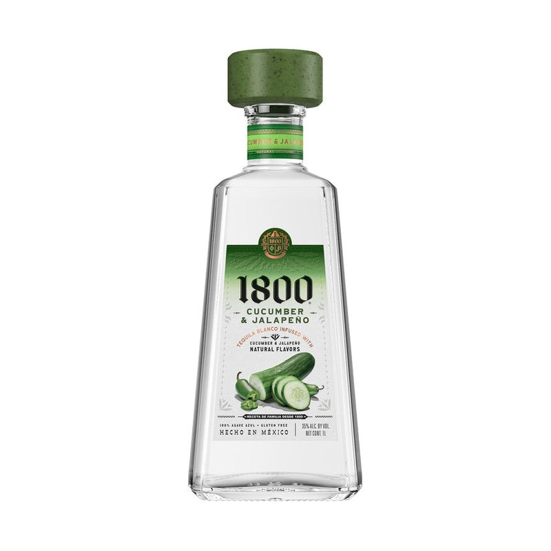 1800 Cucumber & Jalapeño Tequila 1L bottle