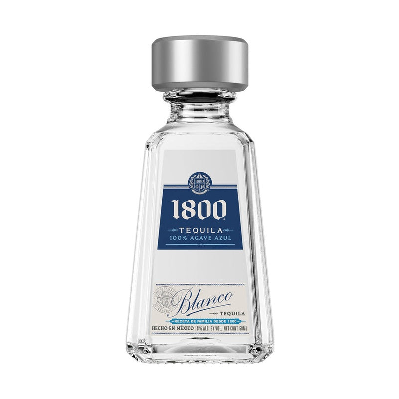 1800 Silver Tequila (50ml) bottle
