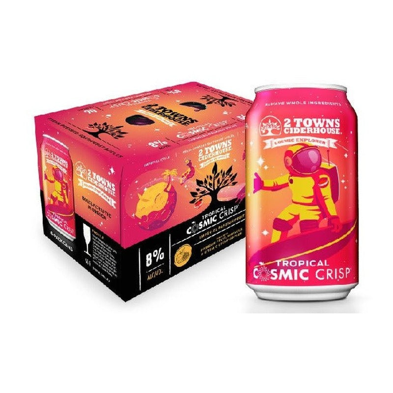 2 Towns Ciderhouse 'Tropical Cosmic Crisp' 6-Pack - LoveScotch.com 