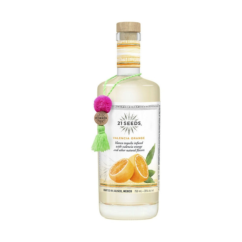 21 Seeds Valencia Orange Infused Blanco Tequila (750ml)
