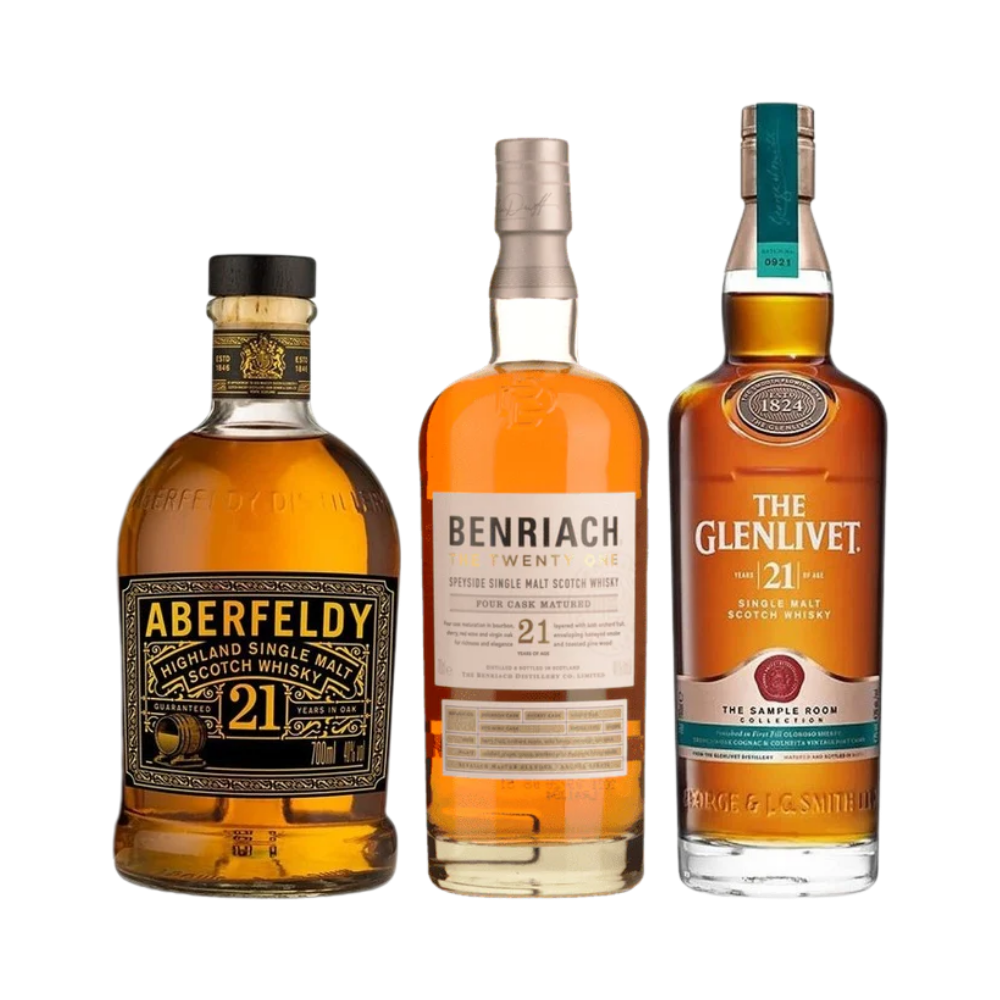 21 Year Old Single Malt Scotch Whisky Collection