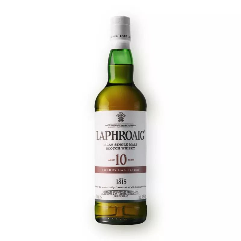 Laphroaig 10 Year Old Original Cask Strength Islay Single Malt Scotch Whisky - LoveScotch.com 