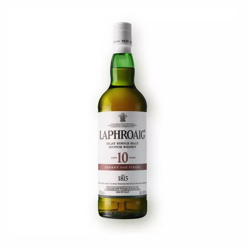 Laphroaig 10 Year Old Original Cask Strength Islay Single Malt Scotch Whisky - LoveScotch.com 