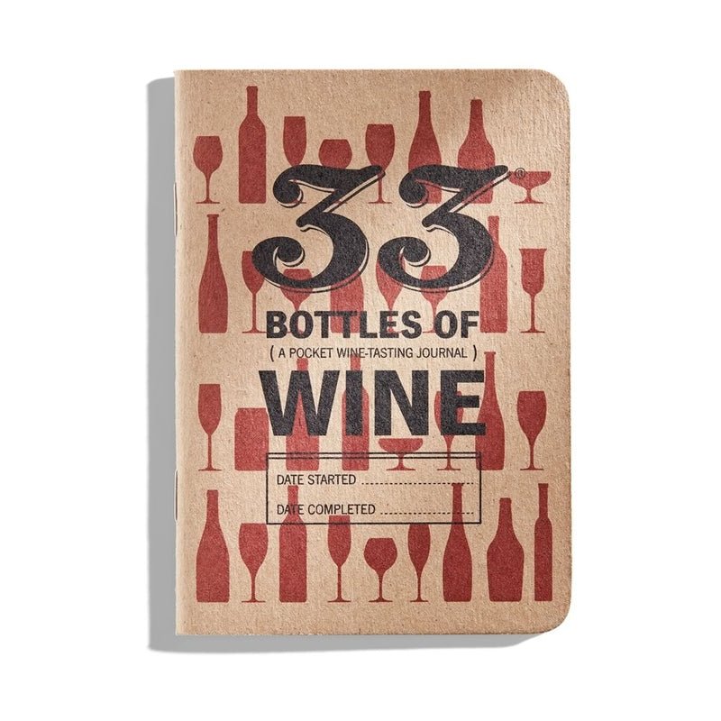 33 Bottles of Wine Tasting Book - LoveScotch.com