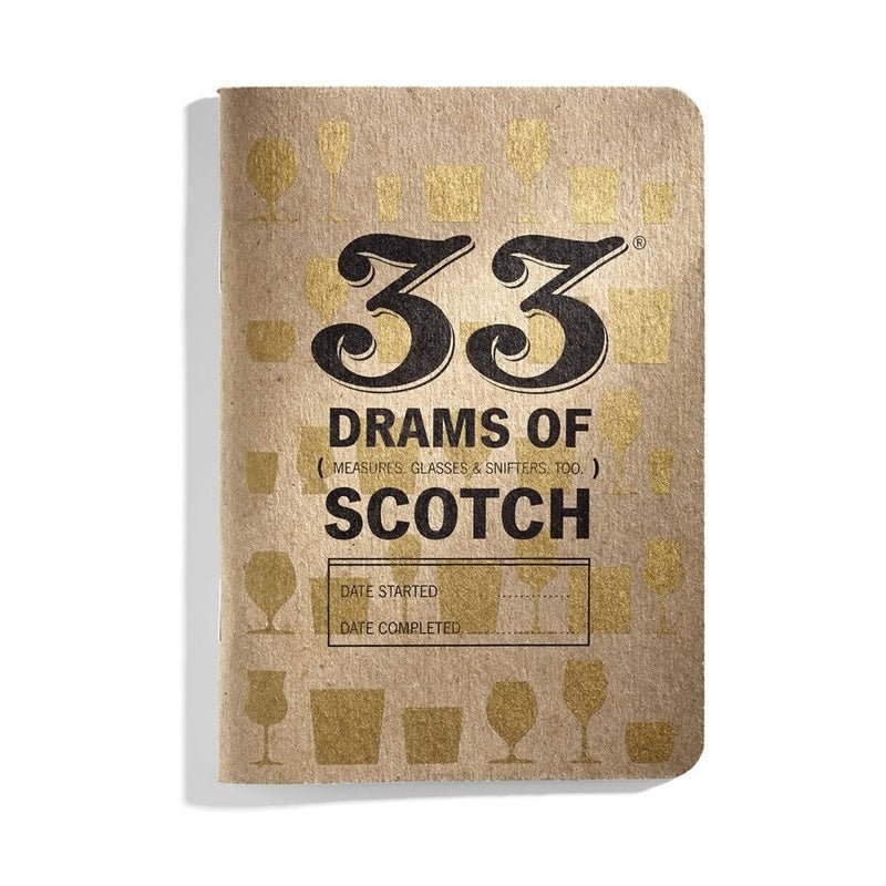 33 Drams of Scotch Tasting Book - LoveScotch.com