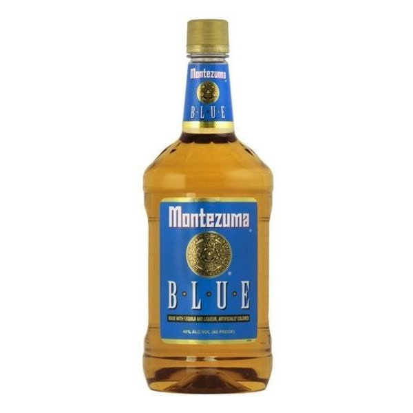 Montezuma Blue Tequila Liter - LoveScotch.com 