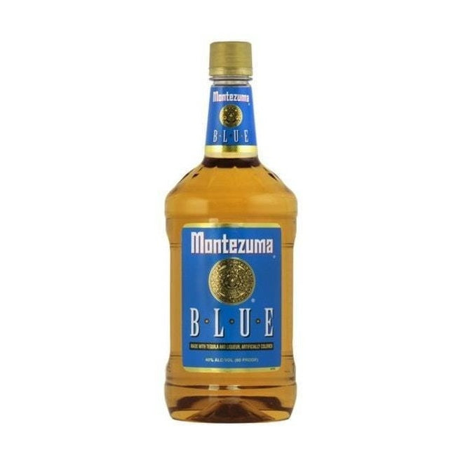 Montezuma Blue Tequila Liter - LoveScotch.com 