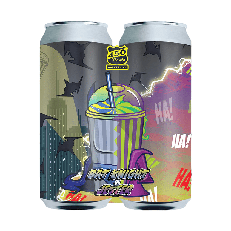 450 North Brewing Co. Bat Knight vs Jester Slushy XXL Sour Ale Beer 4-Pack - LoveScotch.com
