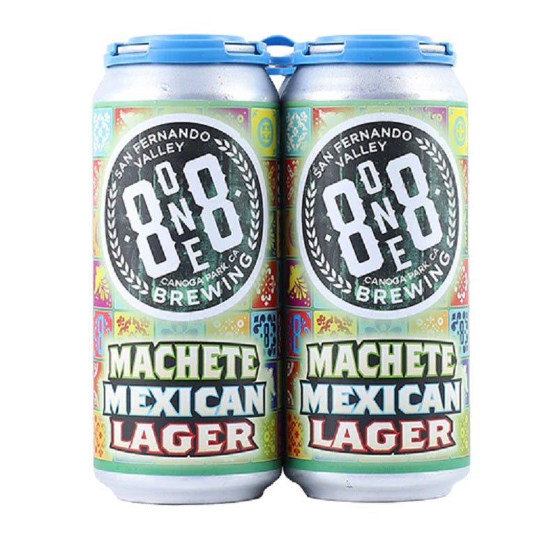 8one8 Brewing 'Machete Mexican Lager' Beer 4-Pack - LoveScotch.com