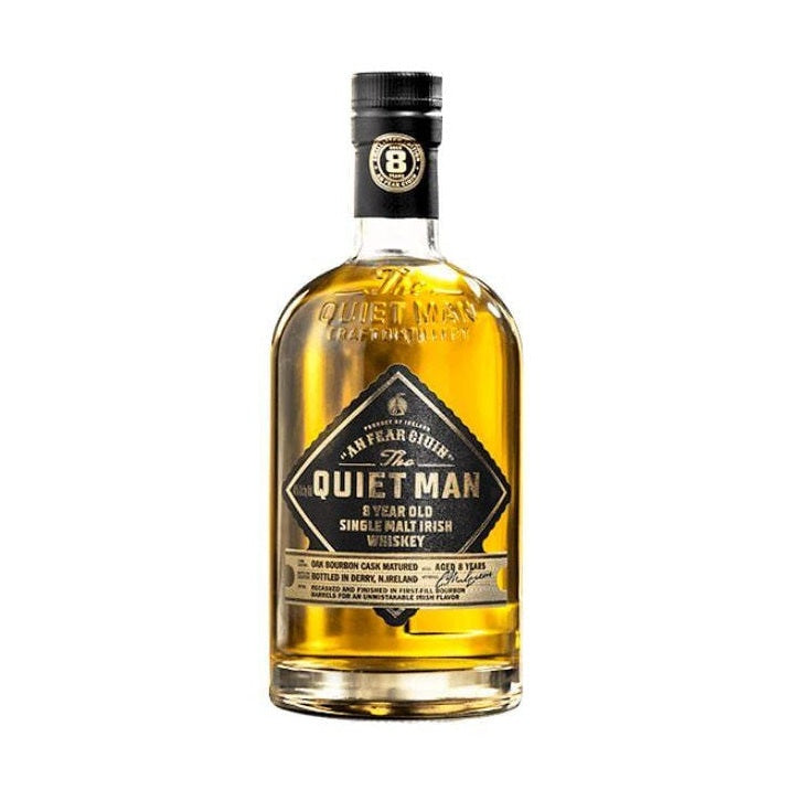 The Quiet Man 8 Year Old Single Malt Irish Whiskey bottle