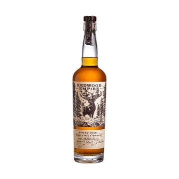 Redwood Empire Foggy Burl Single Malt Whiskey bottle