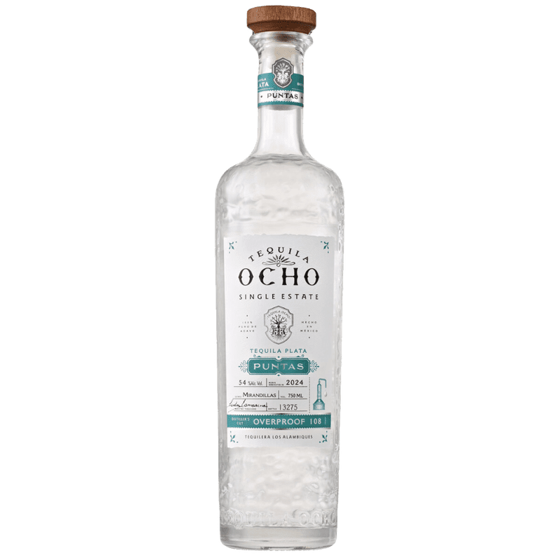 Tequila Ocho Plata 'Puntas' 108 Proof 2024 Edition - LoveScotch.com