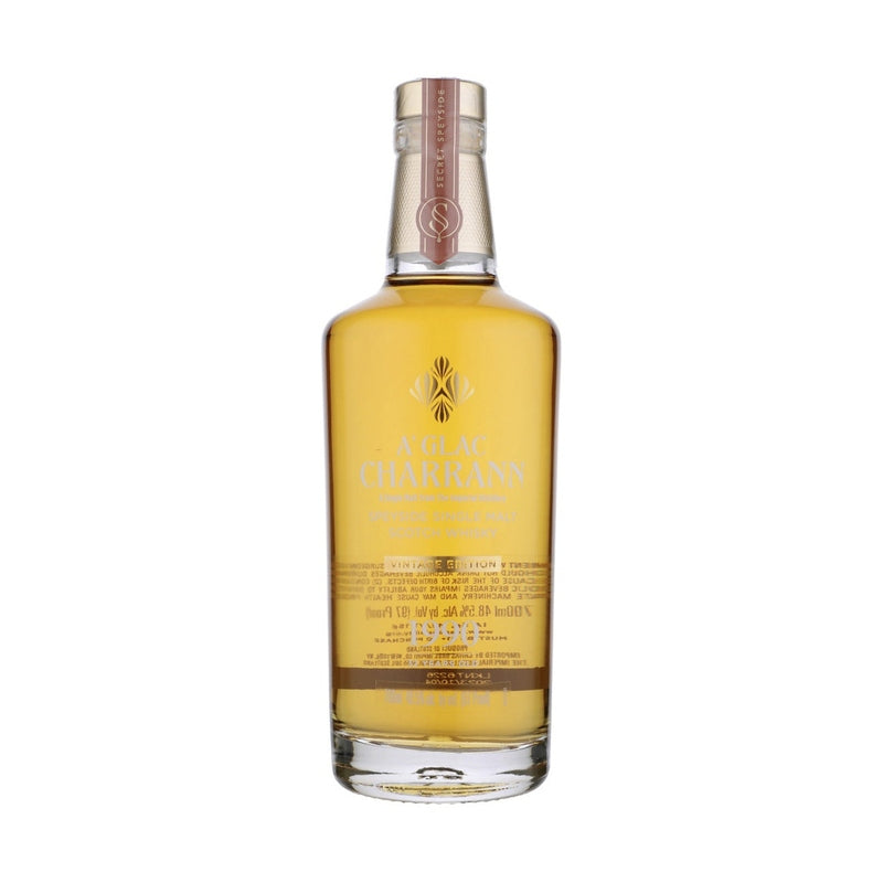 A'Glac Charrann Secret Speyside 1990 32 Year Old Single Malt Scotch Whisky 700ml bottle