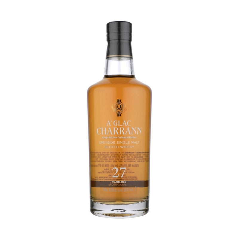 A'Glac Charrann Secret Speyside 27 Year Old Single Malt Scotch Whisky 700ml bottle