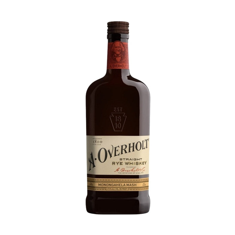 A. Overholt 4 Year Old Monongahela Mash Straight Rye Whiskey 750ml bottle