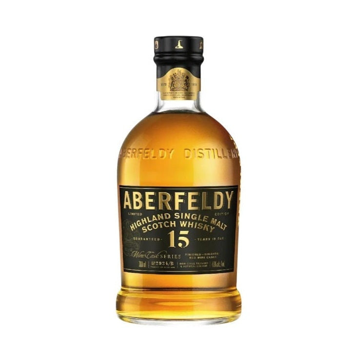 Aberfeldy 15 Year Old Bolgheri Red Wine Cask Single Malt Scotch Whisky (750ml)