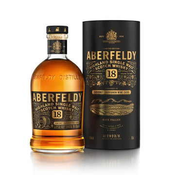 Aberfeldy 18 Year Old 'Cabernet Sauvignon Cask' Highland Single Malt Scotch Whisky - LoveScotch.com