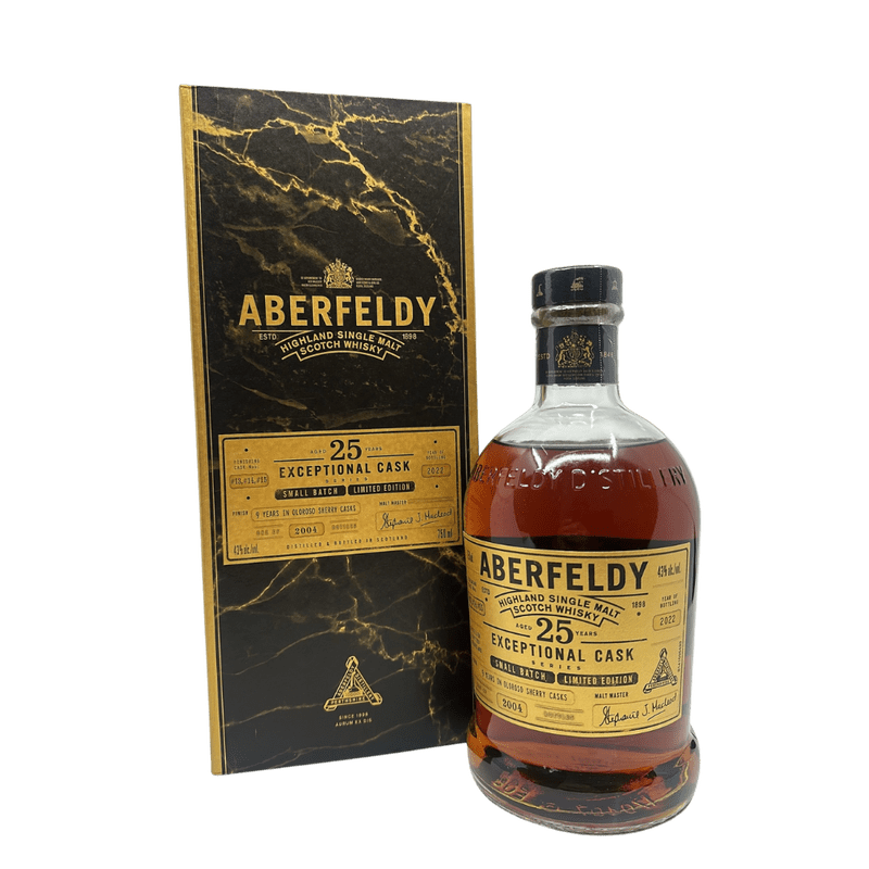 Aberfeldy 25 Year Exceptional Cask Single Malt Scotch Whisky - LoveScotch.com