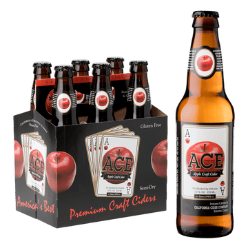 Ace Apple Craft Cider 6-Pack - LoveScotch.com 