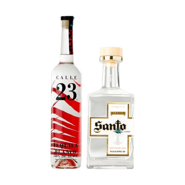 Additive Free Blanco Tequila Roller Mill Duo: Calle 23 + Santo Fino - LoveScotch.com