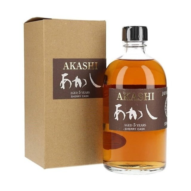 Akashi 5 Year Old Sherry Cask Single Malt Japanese Whisky - LoveScotch.com