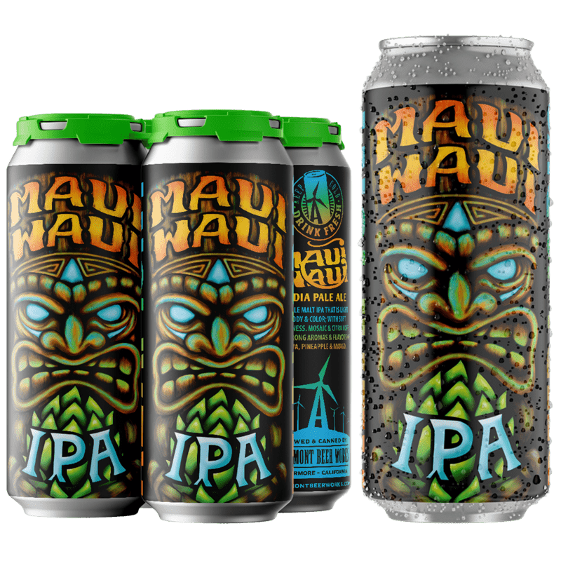 Altamont Beer Works Maui Waui IPA 4-Pack - ForWhiskeyLovers.com