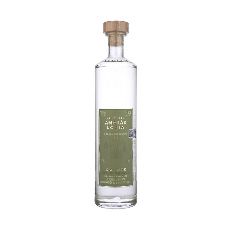 Amaras Mezcal Joven Logia Ma Mezcal Artesanal A2 Coyote 700ml product package