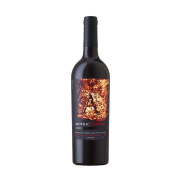 Apothic Inferno Red Blend 2019 bottle